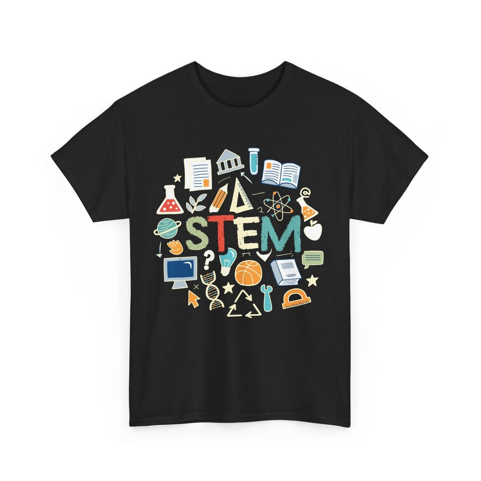 STEM Shirt, Science Technology Engineering Math Lovers Women Men Shirt M