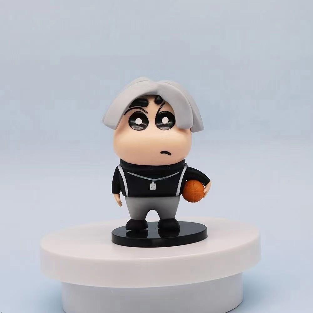 Crayon Shin Chan Kunkun Chicken Pvc Desk Figurine With Cartoon Decor For Fans