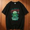 Cthulhu Cotton T Shirt Men 80s University Classic Korean Clothes Pop Culture Aesthetic Women Gothic Comfortable Harajuku Digital
