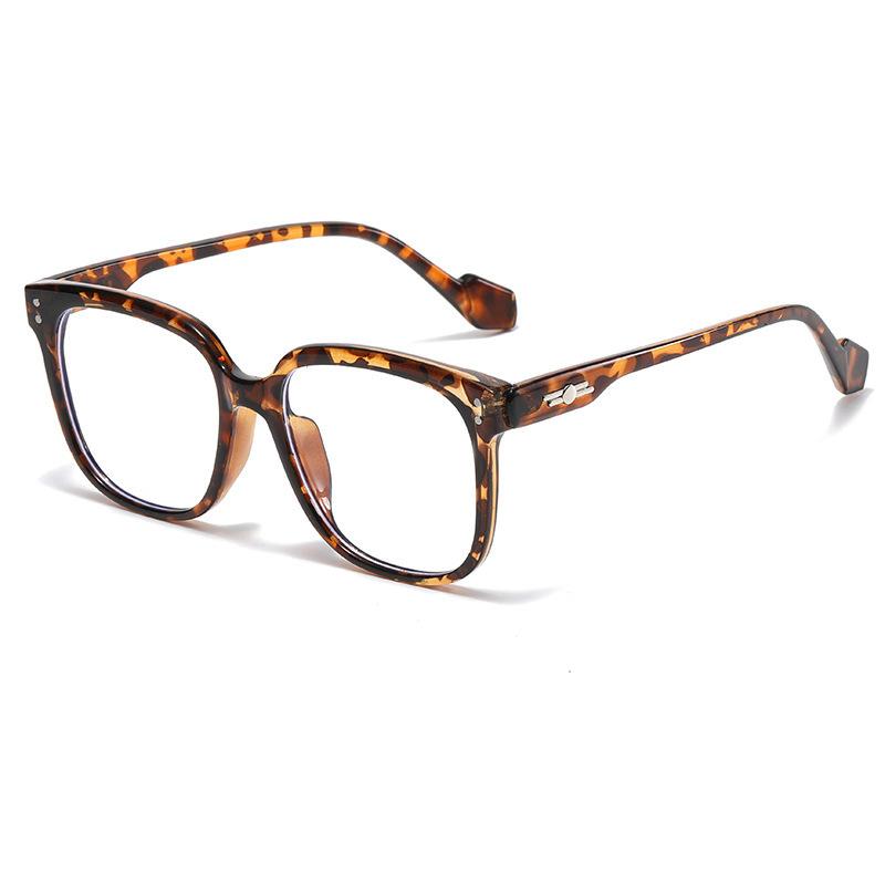 New Anti-Blue Light Glasses Women's Net Red Trendy Elegant Frame Plain Glasses