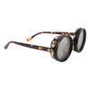 Adjustable Tint Polarized Sunglass 52mm ND Filter Lens ND2-400 Round Sunglasses for Men Beach Fishing