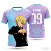 2026 Summer Japan One Piece Luffy Football Jersey T-shirt Football Special Jersey Adult Quick-Drying T-shirt