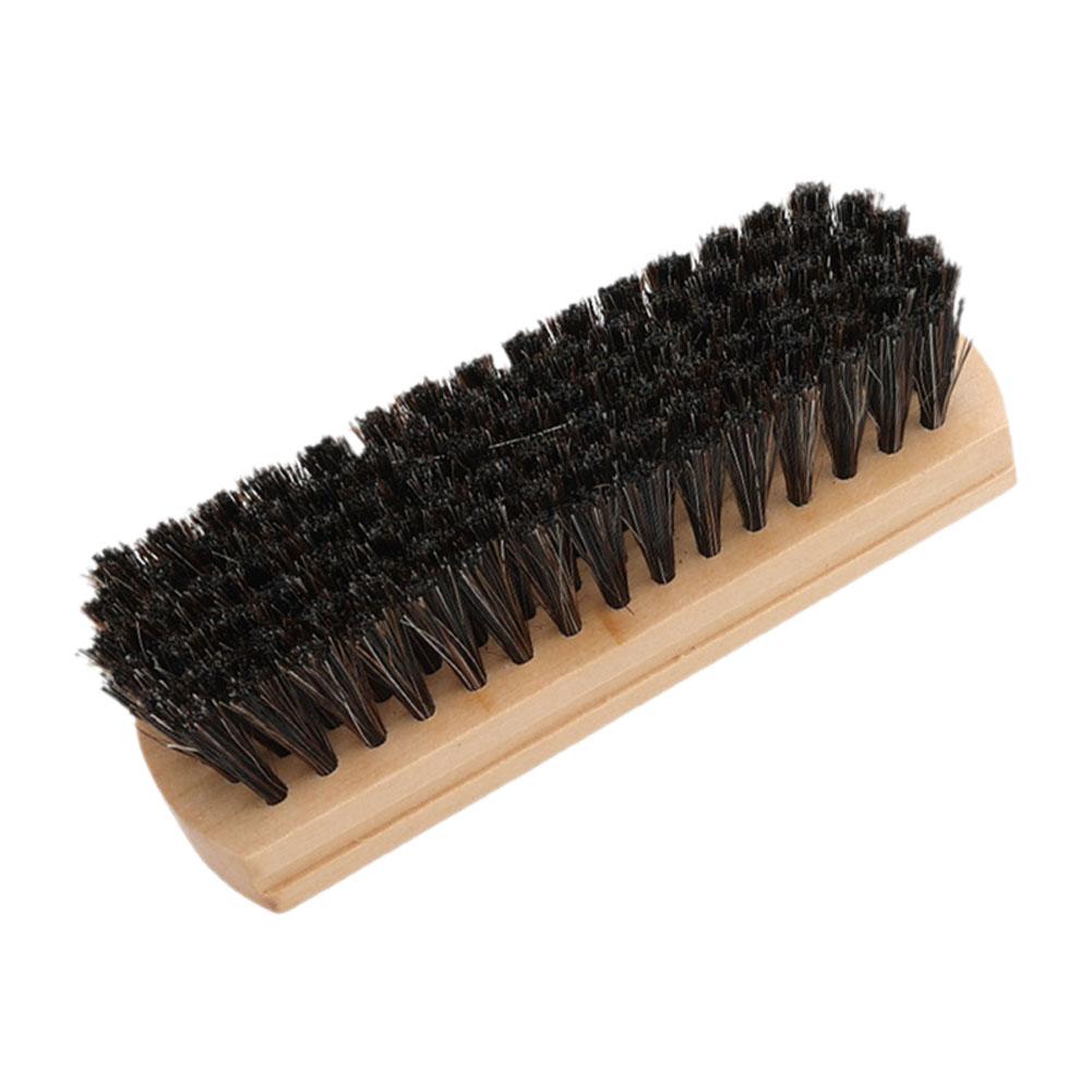 

Genuine Horsehair Wooden Brush Car Detailing Polishing Buffing Brush Soft Horsehair Leather Brush Multifunctional Cleaning Tools