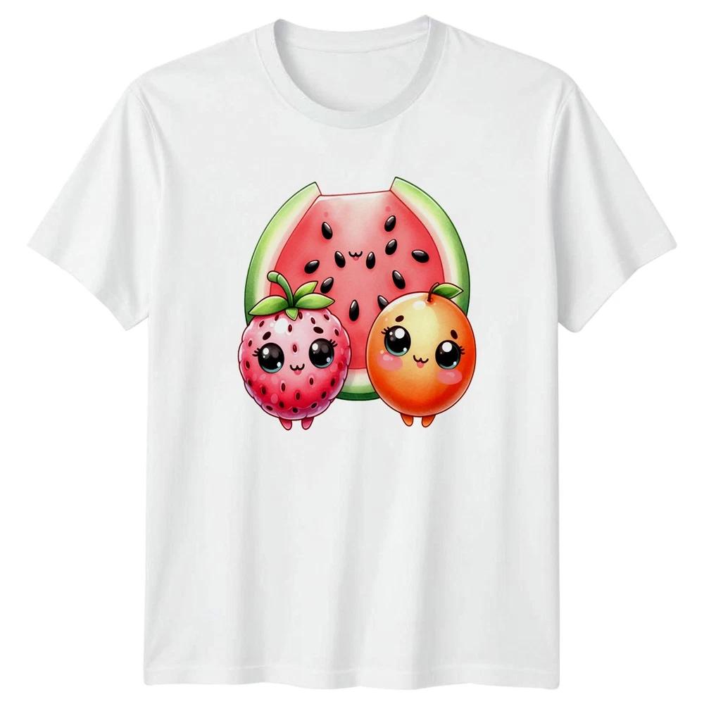 Sweet Kawaii Fruits Fun TShirt Kawaii Food Fruit Lovers Birthday Gift For Him S