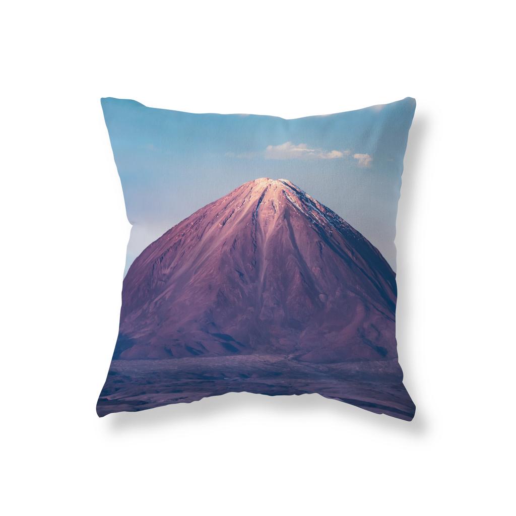 Volcanic Eruption Lightning Landscape Throw Pillow Cover Sofa Decorative Pillow Cover Chair Cushion Cover Room Home Decor