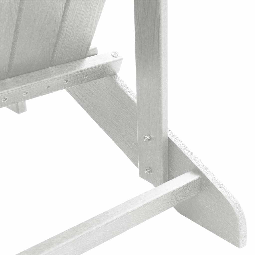 Garden Chair 2 pcs White 83 x 74 x 92 cm Polyethylene