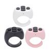 Remote Control Scrolling Ring Wireless Page Turner Remote Control Camera Shutter with Charging Case
