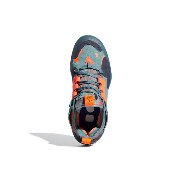 Adidas Harden Vol. 5 Futurenatural Floral - Hazy Emerald Men Sneakers Green Legend-Ink Solar-Red FZ1082