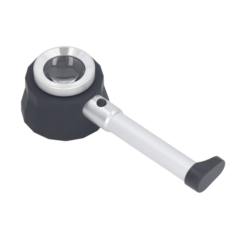 Handheld Microscope with LED Light Scale 45X Electronic Digital Portable for Jewelry Appreciation Paintings Reading