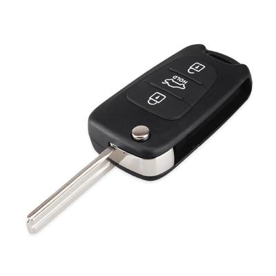 Carcasa de llave de coche plegable con mando a distancia para Kia Rio 3 Picanto Ceed Cerato Sportage K2 K3 K5 Soul para Hyundai