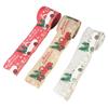 Decorating Wreath Bows With Wired Edge DIY Sewing Accessories Christmas Gift Christmas Tree Ribbon