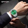 SANDA Business Men's Quartz Watch Large Dial Waterproof Calendar Night Light New Men's Quartz Watch