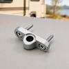 Shade Curtain Mounting Clip Wall Eyelets Stainless Steel Sunshade Fixing Buckle for Motorhome Awning Panels