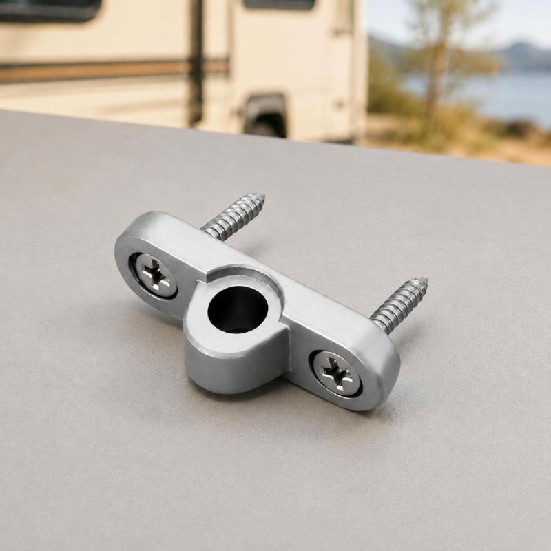 Shade Curtain Mounting Clip Wall Eyelets Stainless Steel Sunshade Fixing Buckle for Motorhome Awning Panels