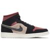 Air Jordan 1 Mid Canyon Rust Women Sneakers Red Particle-Beige Black BQ6472-202