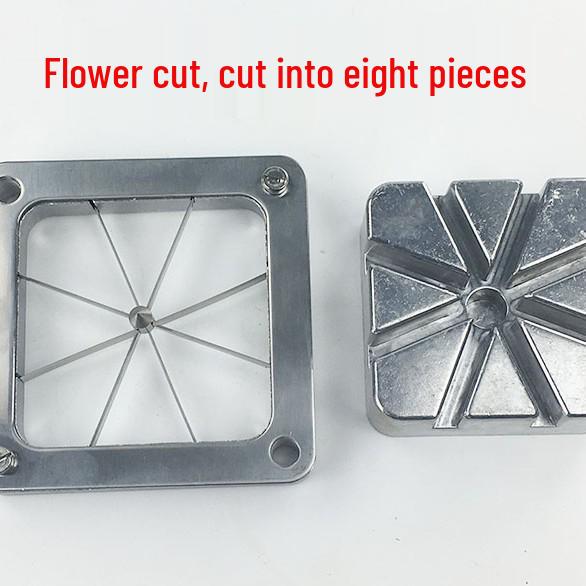 Manual Vegetable Dicer: Fries Cutter, Potato & Cucumber Slicer, Vertical Radish & Strip Slicer.