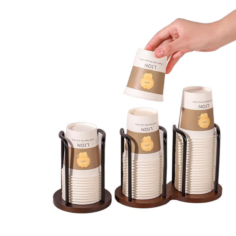Newcomer Discount: High-Value Disposable Cup Holder - Desktop Coffee Storage Rack
