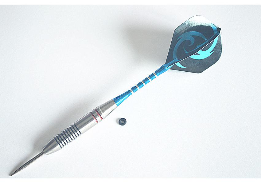 24g High-End Stainless Steel Darts with Hand-Painted Lines, 160mm Length, Set of 3