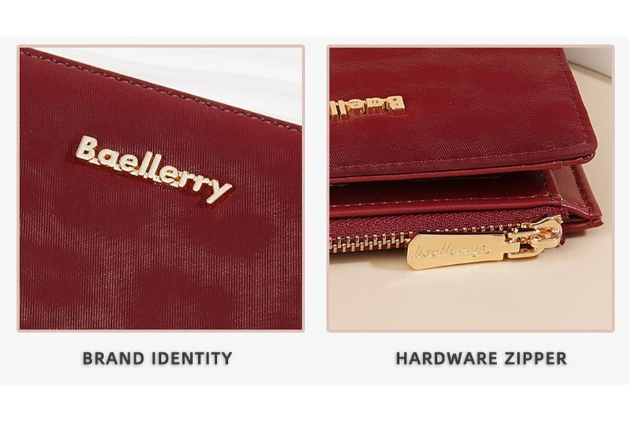 Women's Short Style Wallet: Multi-Card Slot, Large Capacity, Luxury Coin Purse for Students
