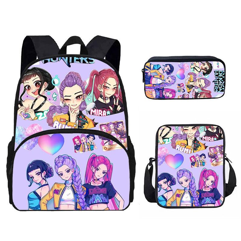 Witch Hunter School Bag Elementary School Cartoon Backpack K-Pop Anime Peripheral Backpack Children'S Bag