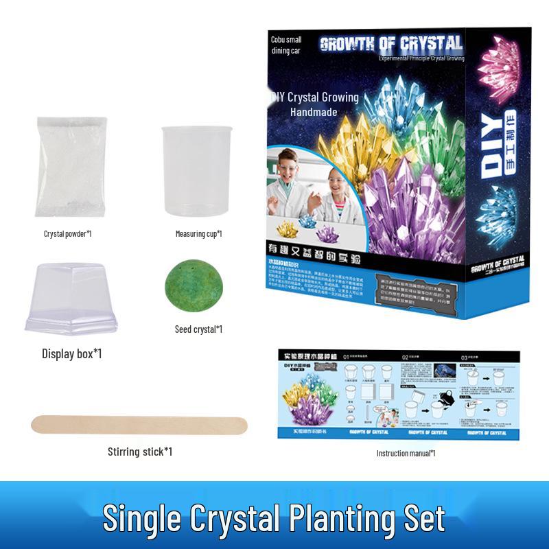 

Детский научный эксперимент своими руками: Набор для кристаллизации