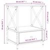 VidaXL Tables de chevet 2 pcs sonoma gris 50x41x65 cm bois ingénierie 826090