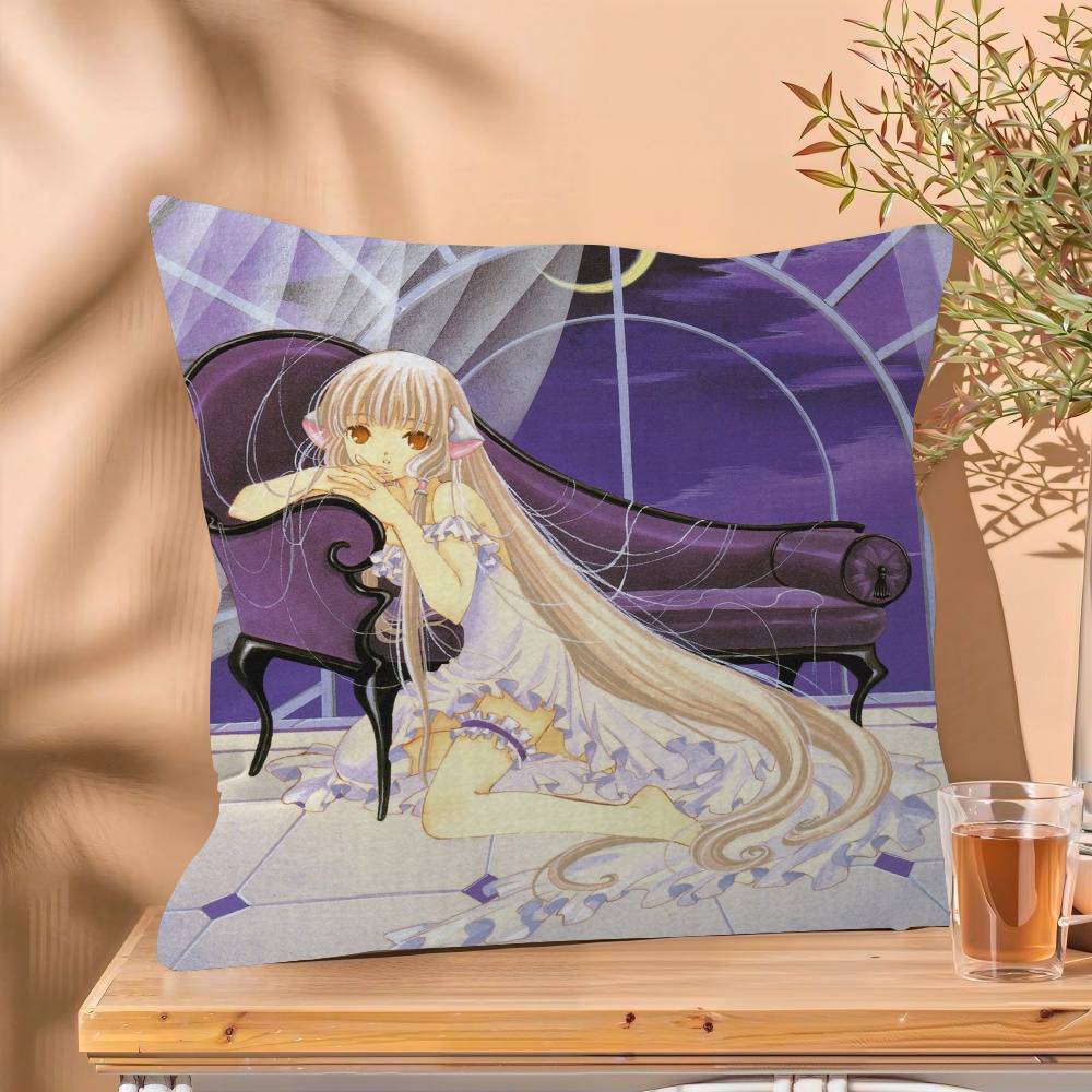 Classic cute Anime CChobits Personalized Pillow Cover Kids Bedroom Wild Party Decor Pillowcase kid Birthday shower Gift