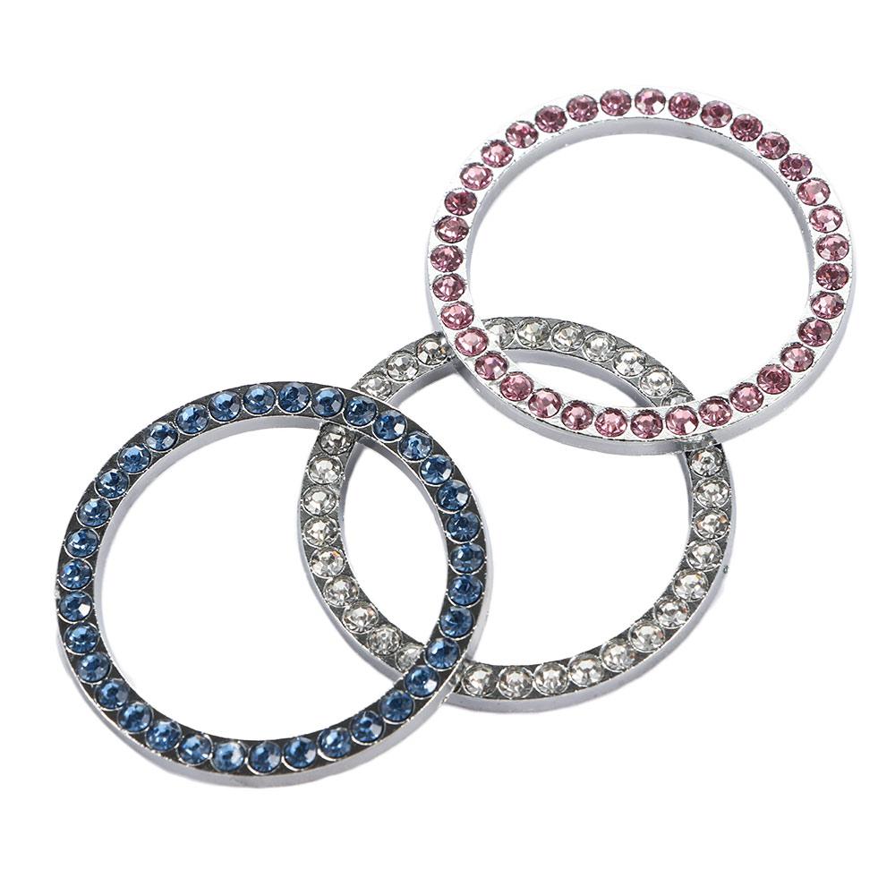 Decorative  Ring Switch Button Decor Start Stop Engine Car Start Decorative Circle