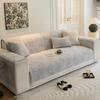 Simple Modern Sofa Cushion Four Seasons Universal Chenille Solid Color Fashion Living Room Combination Sets Cover Non-Slip Seat Cushions