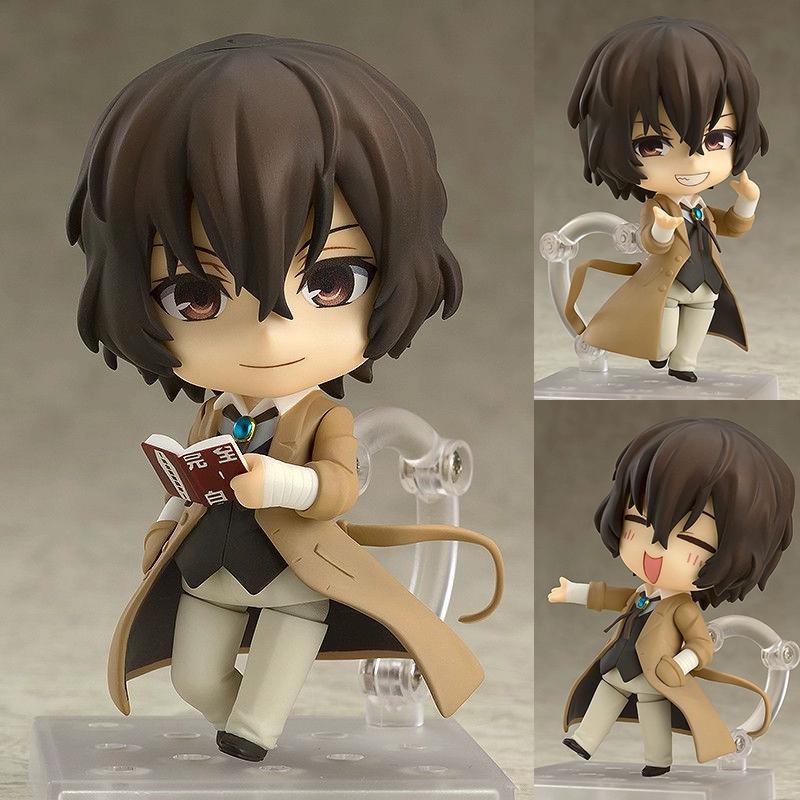 10cm Qversie Bungo Stray Dogs Nendoroid Ko Articulated Actiefiguren Model Kit Meerdere Stijlen Desktop Model Ornament Speelgoed Cadeau