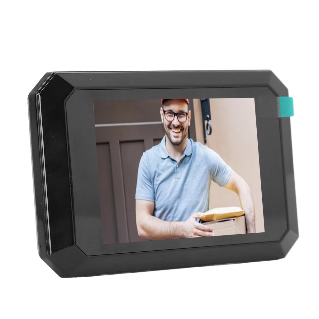 Digital Peephole Doorbell Camera 3.97 Inch 200W HD 135 Degrees  Wide Angle Night Vision Smart Digital Door Viewer