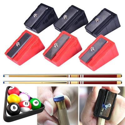 5Pcs Planer Tool Cue Tip Shaper Pool Snooker Tip Corrector Durable Pencil Sharpener  Cue Tip