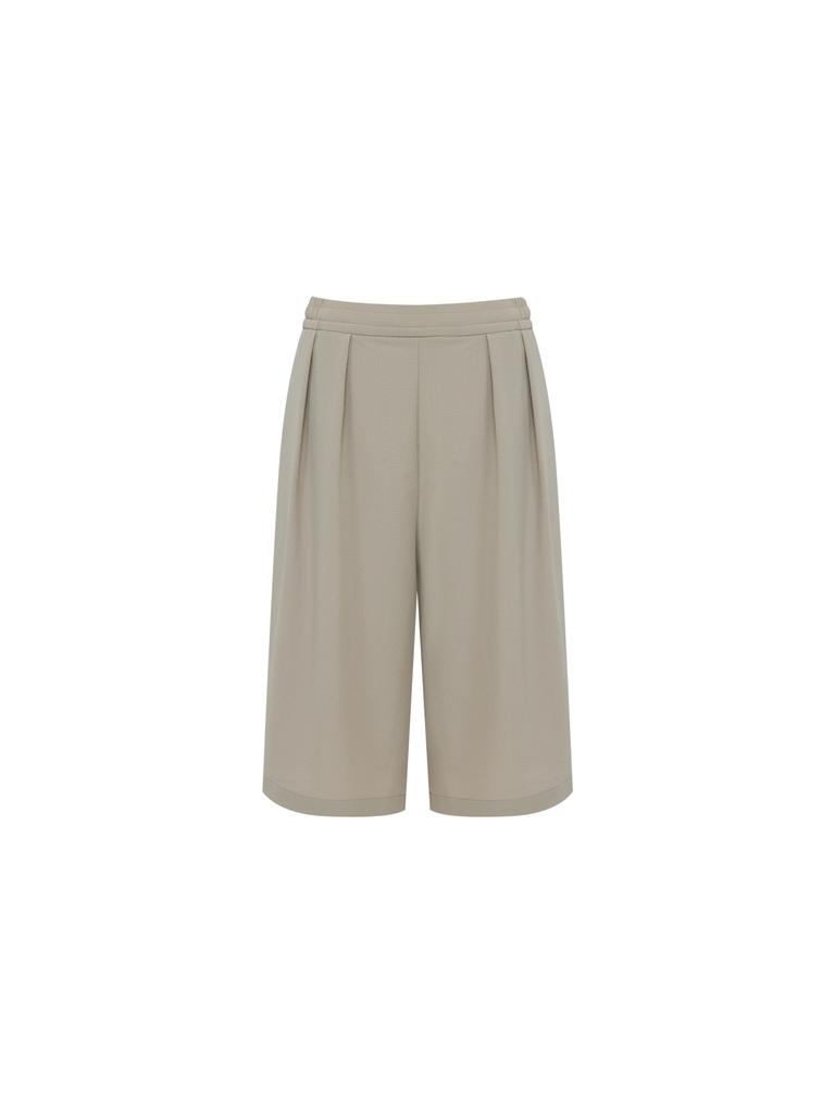 EIDER Wind Sucker Women'S Bermuda Shorts_Mid Beige