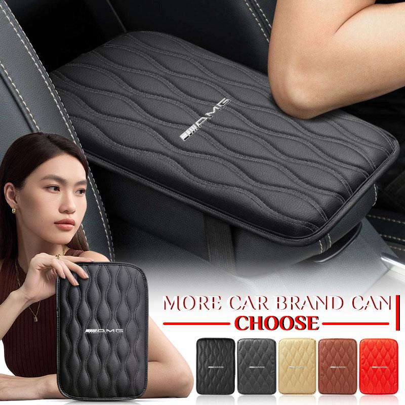 1ks Kožené podložky loketní opěrky do auta Ochranný voděodolný polštářek na ruku Pro Mercedes-Benz AMG C500 C200 C300 A B C E GLA CLA GLK GL ML GLE W204 W205 W203