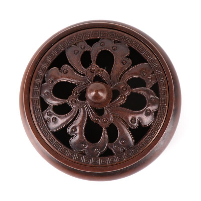 Copper Incense and Coil Burner for Tea Ceremony & Buddha Offerings