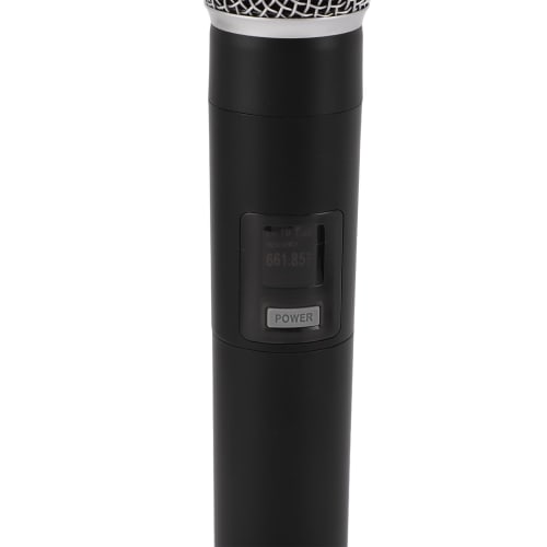 Wireless VHF Microphone, Professional Handheld USB Rechargeable for Karaoke