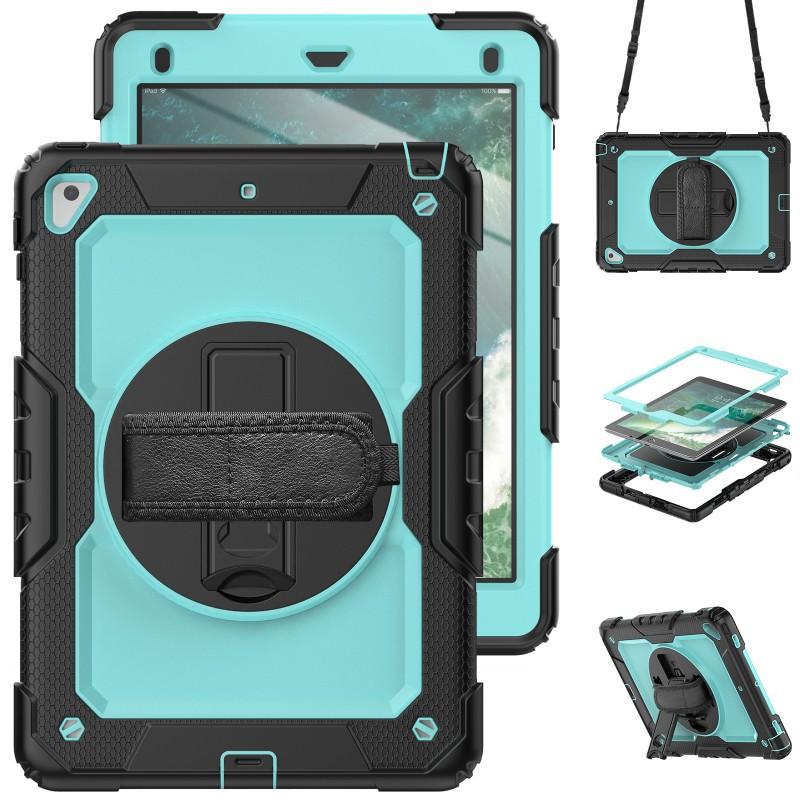 Griffin B Case IPad With Strap Pen Holder 360 Rotating Stand Full Protection PC Cover