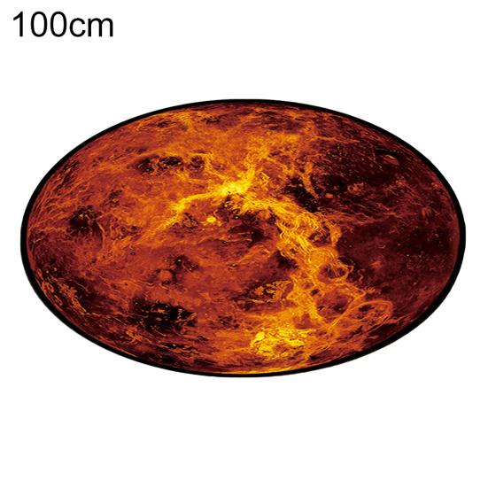 3D tisk Talos Round Earth Moon Planet 3D tisk Měkký koberec Protiskluzový kobereček Domácí dekorace