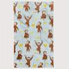 Curious George Monkey & Banana Print Flannel Throw Blanket - Soft Cozy Warm| Perfect for Sofa/Bed/Office