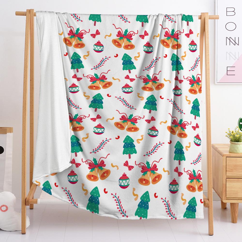 Christmas Blanket Flannel Blanket Gift Snowman Blanket Spring And Autumn