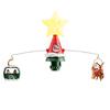  Participatory Santa Flying Sleigh Decoration Plays Tune Bells Song