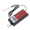 Electric Fence Tester LCD Screen Voltage Meter 10KV Portable Tool with 8pcs Light for Farm