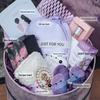 Purple Bridesmaid Gift Set: High-End Hug Bucket Box for Girls