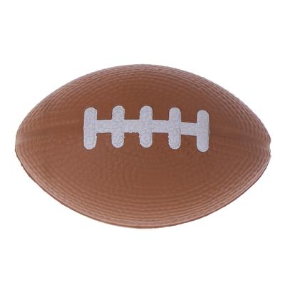 5 Stück Mini Weicher Elastischer PU Schwamm Rugbyball Mini Dekompressionsball Quetschbälle Anti-Stress Kinder Spielzeugbälle Handübung