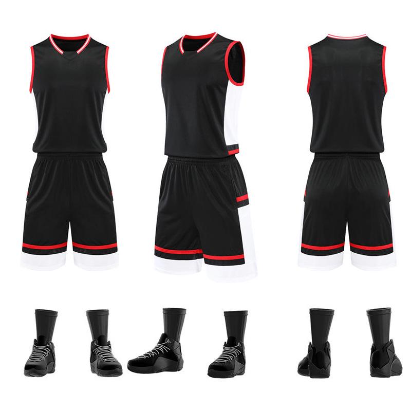 Children's and Adult Basketball Uniform Set - Team Competition Jersey