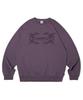 CRITIC Spike Wormhole Sweat Shirts Purple