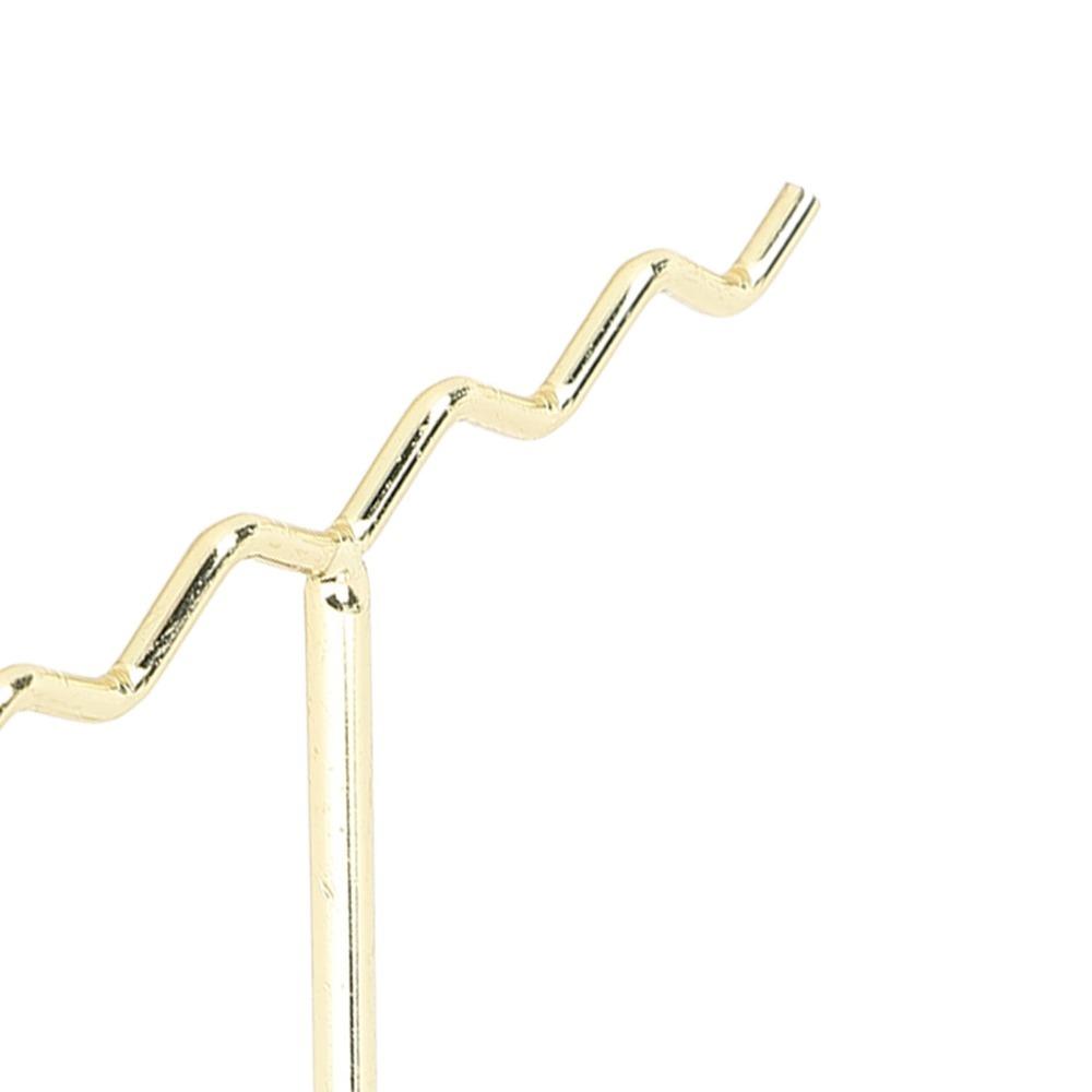 4pcs Electroplate Iron Jewelry Display Rack Earring Organizer Stand Store Counter Showcase