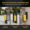 4pcs 5 Inch Slide Gate Guide Roller Heavy Duty Rolling Door Guider Gate Guide Post  Sliding Gate