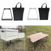 Camping Foldable Metal Stand Storage Box Bracket Foldable Coolers Stand Outdoor Picnics Accessories Easy To Use