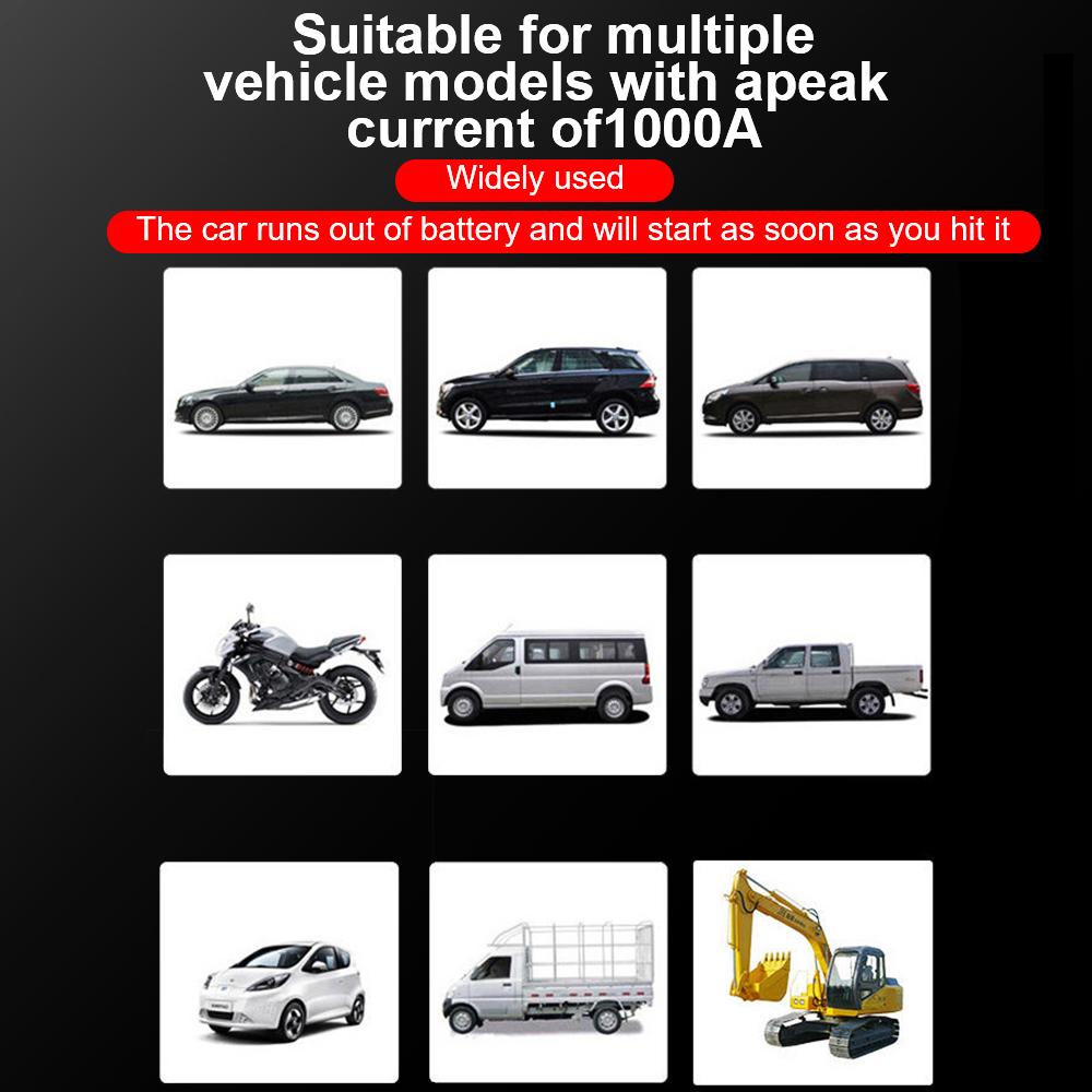 Power Bank Booster Accesorii auto Dispozitiv de pornire automată Pornire de urgență Pornire auto 12V 3000A Baterie auto pornire portabil 22200mWh